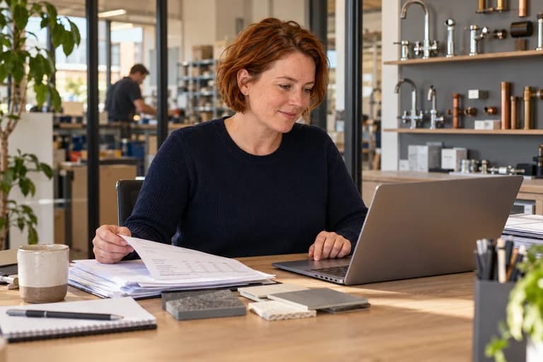 Facturen verwerken op kantoor